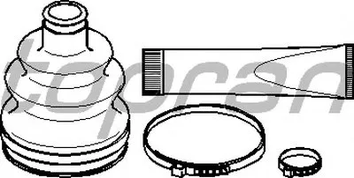 Комплект пылника, приводной вал TOPRAN купить