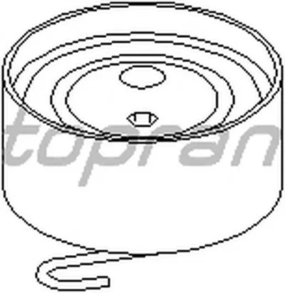 Натяжной ролик, ремень ГРМ TOPRAN купить