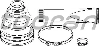 Комплект пылника, приводной вал TOPRAN купить