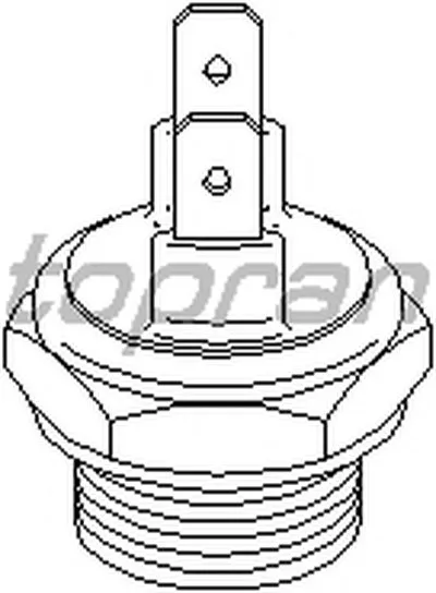 Термовыключатель, вентилятор радиатора TOPRAN купить