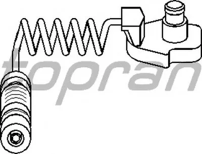 Датчик, износ тормозных колодок TOPRAN купить