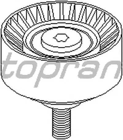 Паразитный / ведущий ролик, поликлиновой ремень TOPRAN купить