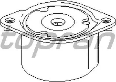 Натяжитель ремня, клиновой зубча TOPRAN купить