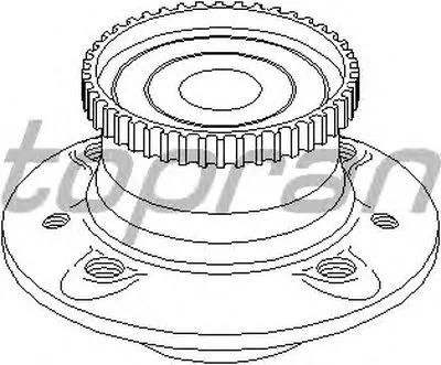 ? колесн. ступицы = TOPRAN купить