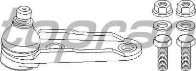 Шаровой шарнир TOPRAN купить
