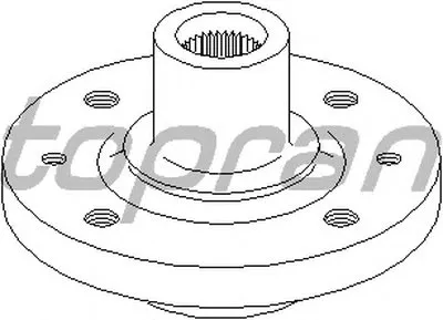 ? колесн. ступицы = TOPRAN купить
