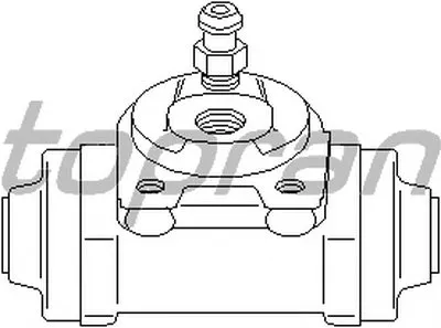 Колесный тормозной цилиндр TOPRAN купить