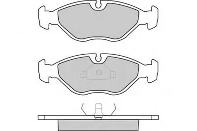 Комплект тормозных колодок, дисковый тормоз E.T.F. купить