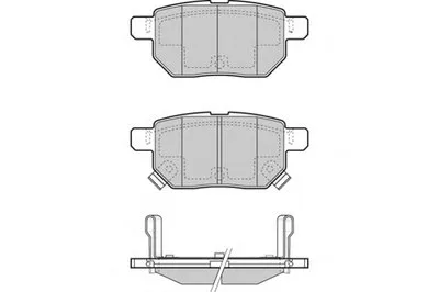 Комплект тормозных колодок, дисковый тормоз E.T.F. купить