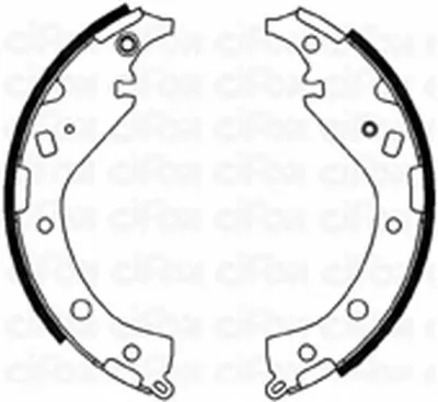 Комплект тормозных колодок CIFAM купить