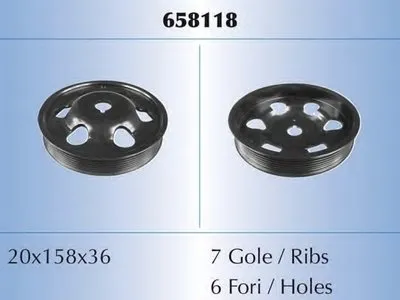 Ременный шкив, коленчатый вал MALÒ купить