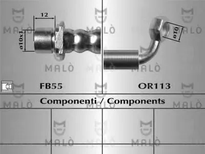 Тормозной шланг MALÒ купить