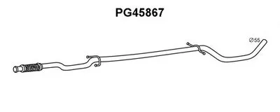 Труба выхлопного газа VENEPORTE купить