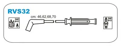 Комплект проводов зажигания JANMOR купить