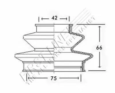 Пыльник, приводной вал FIRST LINE купить