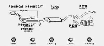 Система выпуска ОГ FENNO купить
