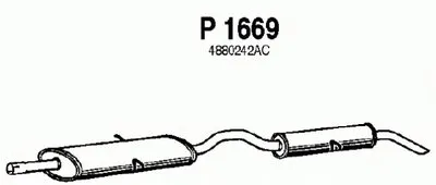 Глушитель выхлопных газов конечный FENNO купить
