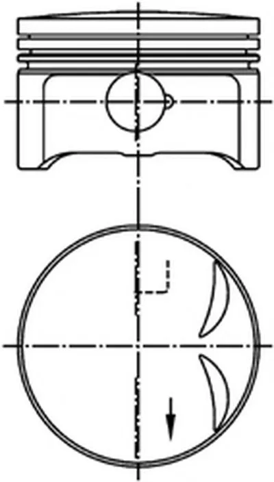 Поршень KOLBENSCHMIDT купить