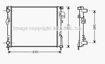 Радиатор, охлаждение двигателя ASHUKI купить
