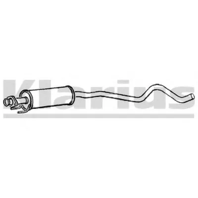 Средний глушитель выхлопных газов KLARIUS купить