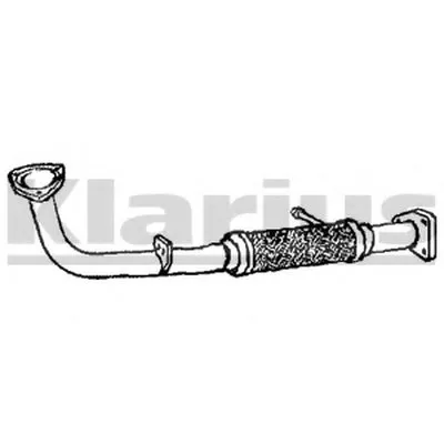 Труба выхлопного газа KLARIUS купить