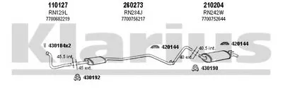 Система выпуска ОГ KLARIUS купить