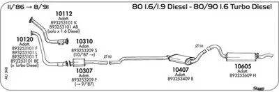 Система выпуска ОГ SIGAM купить