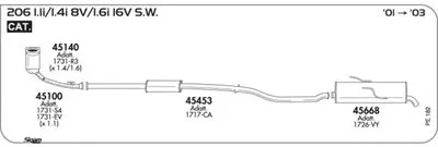 Система выпуска ОГ SIGAM купить