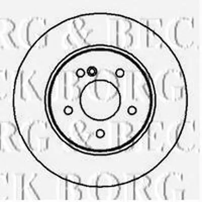 Тормозной диск BORG & BECK купить