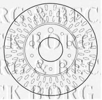 Тормозной диск BORG & BECK купить