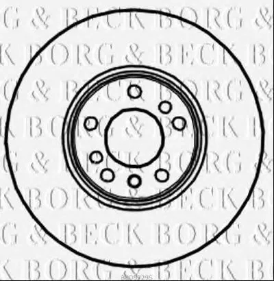 Тормозной диск BORG & BECK купить