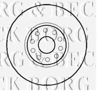 Тормозной диск BORG & BECK купить