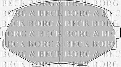 Комплект тормозных колодок, дисковый тормоз BORG & BECK купить