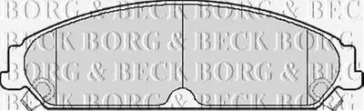 Комплект тормозных колодок, дисковый тормоз BORG & BECK купить