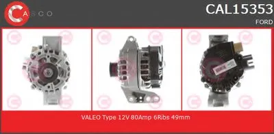 Генератор GENUINE SERIES CASCO купить