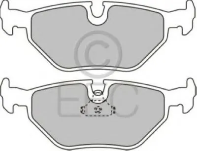 Комплект тормозных колодок, дисковый тормоз EEC купить