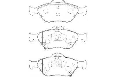 Комплект тормозных колодок, дисковый тормоз WAGNER купить