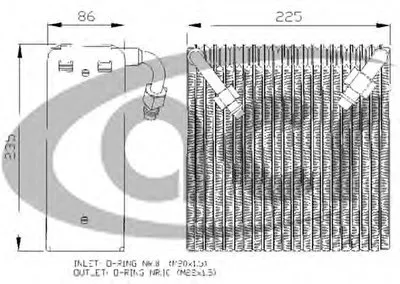 Испаритель, кондиционер ACR купить