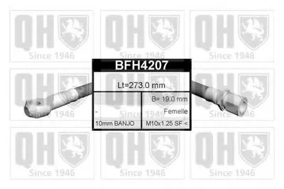 Тормозной шланг QUINTON HAZELL купить