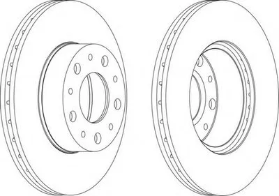 Тормозной диск PREMIER FERODO купить