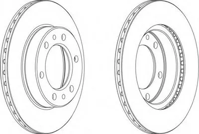 Тормозной диск PREMIER FERODO купить