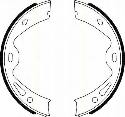 Комплект тормозных колодок, стояночная тормозная система TRISCAN купить