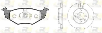 Комплект тормозов, дисковый тормозной механизм Dual Kit ROADHOUSE купить