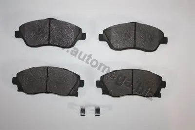 Комплект тормозных колодок, дисковый тормоз AutoMega Premium AUTOMEGA купить