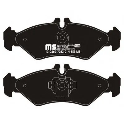 Комплект тормозных колодок, дисковый тормоз Anti-Noise MASTER-SPORT купить