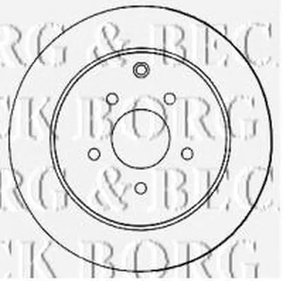 Тормозной диск BORG & BECK купить
