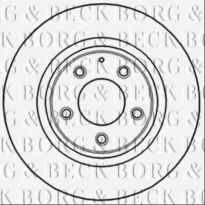 Тормозной диск BORG & BECK купить