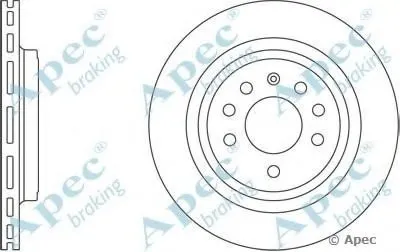 Тормозной диск APEC braking купить
