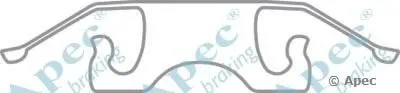 Комплектующие, тормозные колодки APEC braking купить