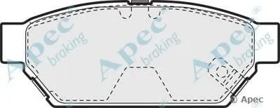 Комплект тормозных колодок, дисковый тормоз APEC braking купить